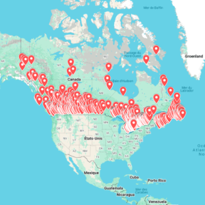 Canada Urbex Map - Urban Exploration map