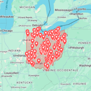 Urbex Map Ohio, United States (USA) - Urban Exploration