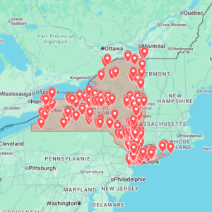 New York Urbex Map (USA) - Urban Exploration