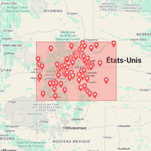 Urbex Map Colorado, United States (USA) - Urban Exploration
