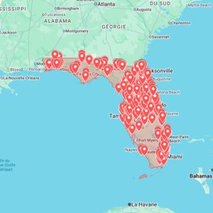 Urbex Map Floride, United States (USA) - Urban Exploration