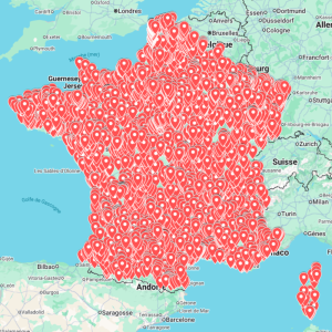 Urbex Map France - Urban Exploration map