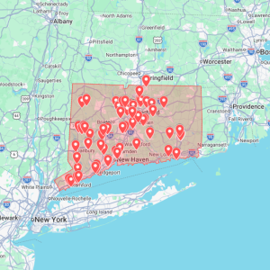 Connecticut Urbex Map (USA) - Urban Exploration