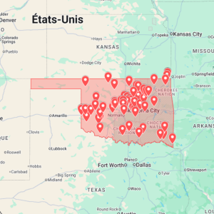 Oklahoma Urbex Map (USA) - Urban Exploration