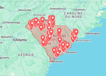 South Carolina Urbex Map product preview