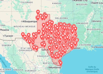 Texas Urbex Map product preview